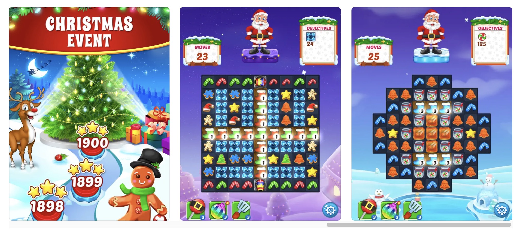 Capture d'écran de Christmas Cookie pour iPhone et Android