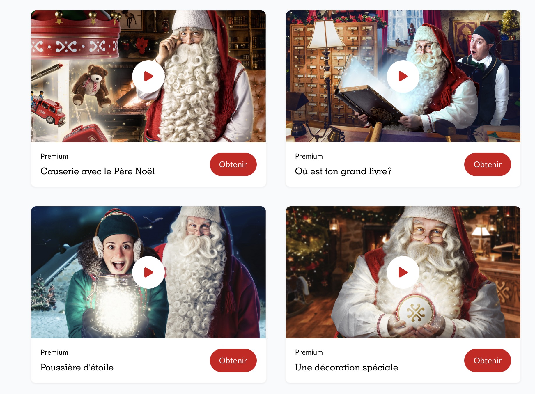 Capture d'écran application Père Noël Portable 2022 pour iPhone et Android